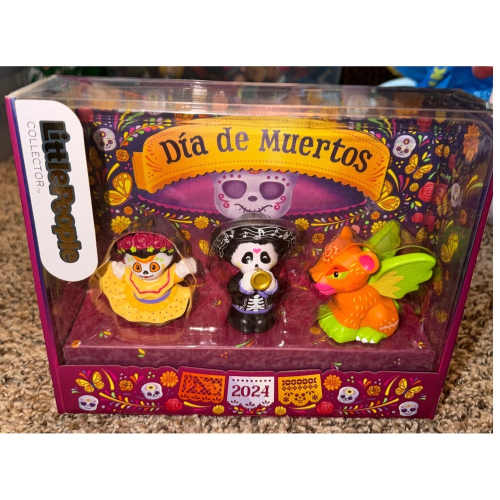 Fisher-Price Little People Collector Dia De Muertos Special Edition Set (NWT)